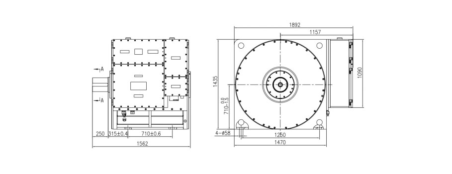 Flame Proof VFD Synchronous Motor